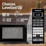Panasonic 27L Convection Microwave Oven(NN-CT645BFDG,,Black Mirror, 360° Heat Wrap, Magic Grill)