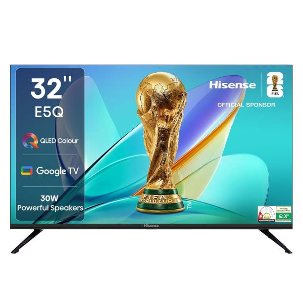 Hisense 80 cm (32 inches) E5Q Series HD Ready Smart QLED Google TV 32E5Q