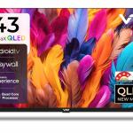 VW 109 cm (43 inches) OptimaX Series Full HD Smart QLED Android TV VW43AQ1
