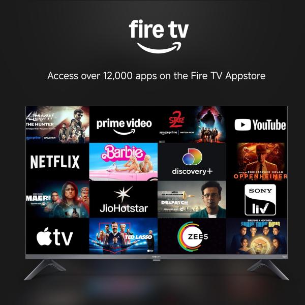 Xiaomi 138 cm (55 inch) FX Pro QLED Ultra HD 4K Smart Fire TV L55MB-FPIN