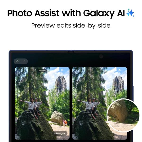 Samsung Galaxy Z Fold7 5G Smartphone with Galaxy AI (JetBlack, 12GB RAM, 512GB Storage), Ultra Sleek Design with 200MP Camera, Powerful Snapdragon 8 Elite, Google Gemini