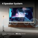 Hisense 108 cm (43 inches) E75Q Series 4K Ultra HD Smart 48W Speakers QLED TV 43E75Q (Black)