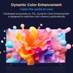 TCL 108 cm (43 inches) Metallic Bezel Less Series 4K Ultra HD Smart LED Google TV 43V6C (Black)