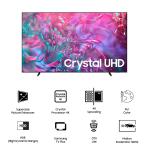 Samsung 247 cm (98 Inches) 4K Ultra HD Smart TV (UA98DU9000UXXL, Black)