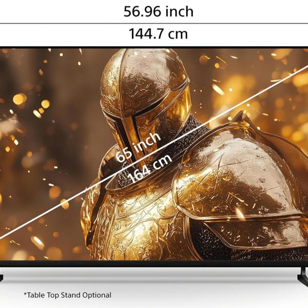 Sony 164 cm (65 inches) BRAVIA 2M2 Series 4K Ultra HD Smart LED Google TV K-65S25BM2