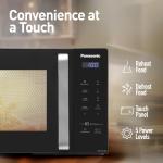 Panasonic 25L Solo Microwave Oven (NN-ST310QBFG, Black, 85 Auto Cook Menus)