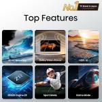 TOSHIBA 108 cm (43 inches) C350NP Series 4K Ultra HD Smart LED Google TV 43C350NP (Black)