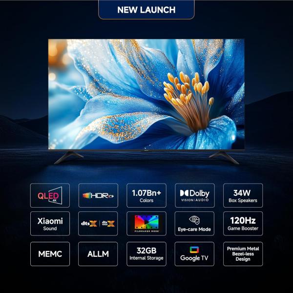 Xiaomi Smart TV X Pro QLED Series 65 (165 cm) L65MB-APIN(Black)