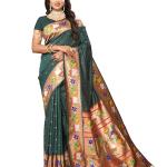 Women's  Paithani Silk Saree