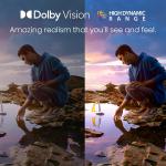 TOSHIBA 126 cm (50 inches) C350NP Series 4K Ultra HD Smart LED Google TV 50C350NP (Black)