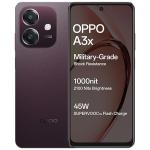 OPPO A3X 4G (Nebula Red, 4GB RAM, 64GB Storage)