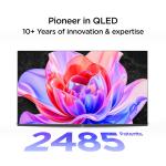 TCL 126 cm (50 inches) Metallic Bezel-Less, FHD Smart QLED Google TV 50S5K