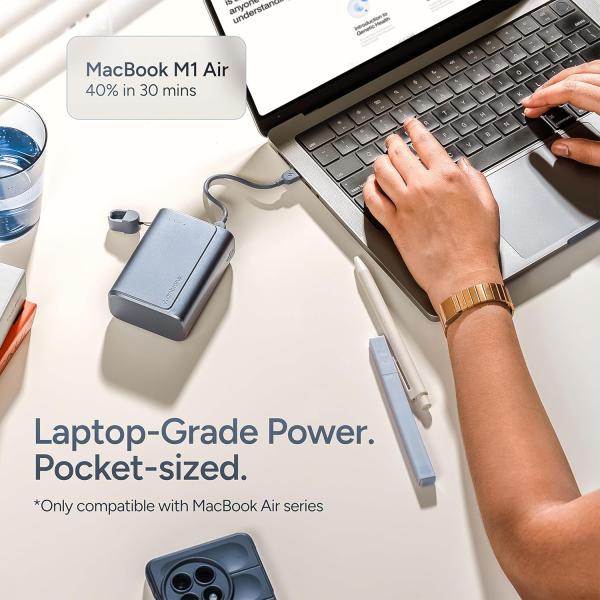 Ambrane 20000mAh 35W Fast Charging Small Pocket Size Powerbank,