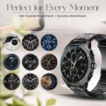 Titan Heritage 1.43" AMOLED Stainless Steel Bracelet Smart Watch for Men