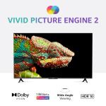 Mi Xiaomi 138 cm (55 inches) X Series 4K LED Smart Google TV L55MA-AIN (Black)