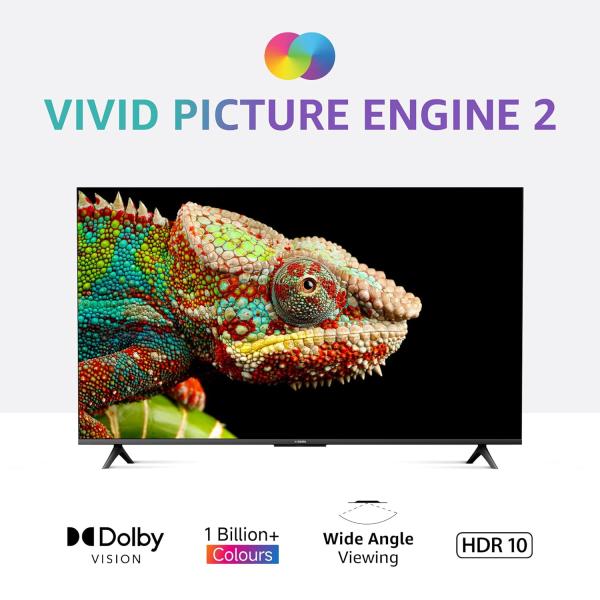 Mi Xiaomi 138 cm (55 inches) X Series 4K LED Smart Google TV L55MA-AIN (Black)