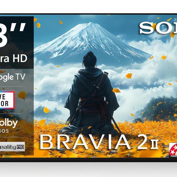 Sony 108 cm (43 inches) BRAVIA 2M2 Series 4K Ultra HD Smart LED Google TV K-43S22BM2