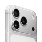 iPhone 17 Pro 256 GB: 15.93 cm (6.3″) Display with Promotion up to 120Hz, A19 Pro Chip, Breakthrough Battery Life, Pro Fusion Camera System with Center Stage Front Camera; Silver