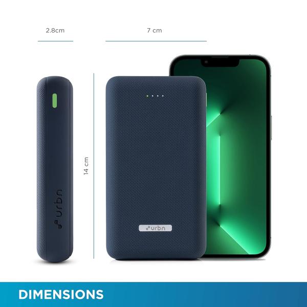 URBN 20000 mAh Lithium_Polymer 22.5W Super Fast Charging