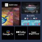 TOSHIBA 80 cm (32 inches) E38RP Series Full HD Ready Smart QLED Google TV 32E38RP