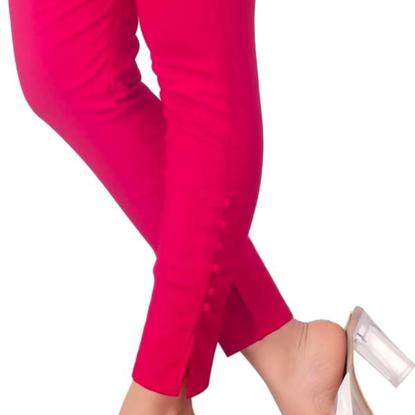 WOMEN LYCRA CIGARETTE PANTS