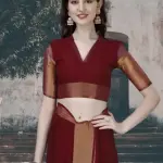  New shiffon designer saree collection
