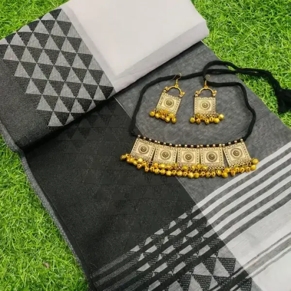 Cotton silk handloom