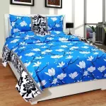 Double Floral Bedsheet (Pack of 4, multicolor1111)