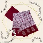  ETHNIC PURE COTTON MULMUL SAREE