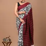 Women's PURE COTTON Saree