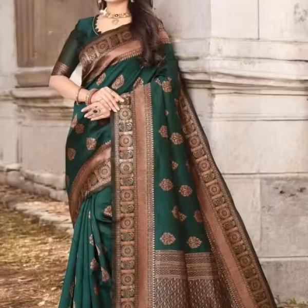 women silk saree