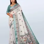 Cotton Linen Saree