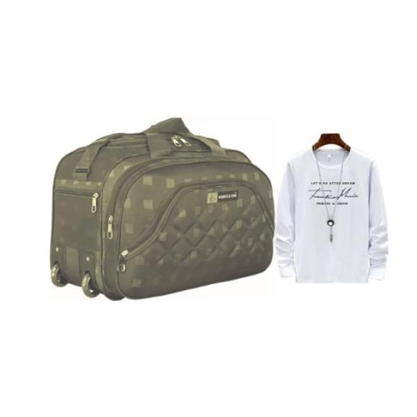 Buy Duffle Bag and Get 1 t Shirt Free