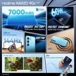 realme NARZO 90x 5G (Nitro Blue,6GB+128GB) |