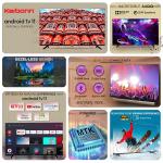 Karbonn 102 cm (40 inches) Kanvas Series Full HD Smart Android LED TV KJS40ASFHD (Black)