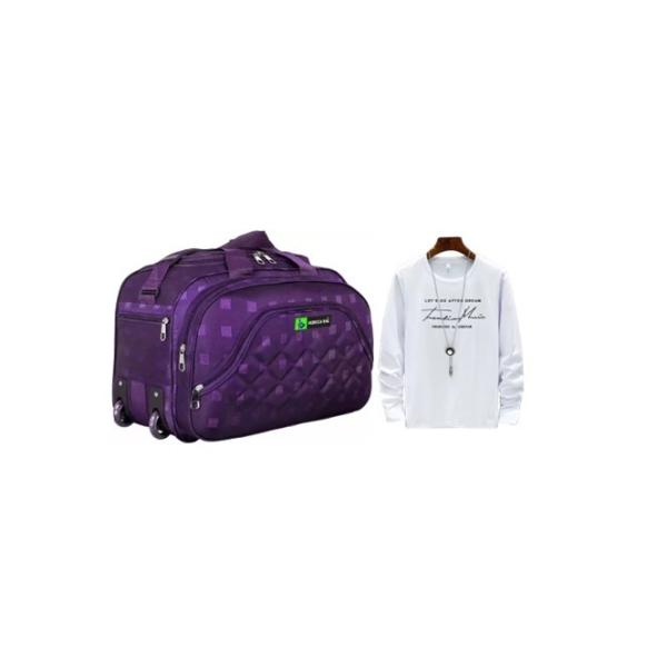 Buy Duffle Bag and Get 1 t Shirt Free
