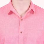 Men's Half Sleeve Cotton Spread Collar Shirt