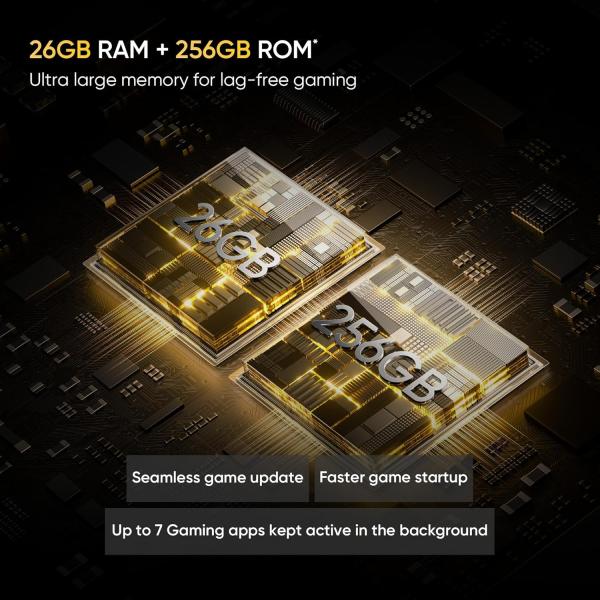 realme 13+ 5G (Victory Gold, 8GB RAM, 128GB Storage) 6.67" AMOLED Display | 80W Ultra Charging DAK | Dimensity 7300E Processor