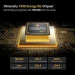 realme 13+ 5G (Victory Gold, 8GB RAM, 128GB Storage) 6.67" AMOLED Display | 80W Ultra Charging DAK | Dimensity 7300E Processor