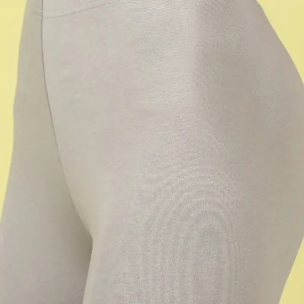 Premium Ankle Length Leggings Cotton Dark Grey
