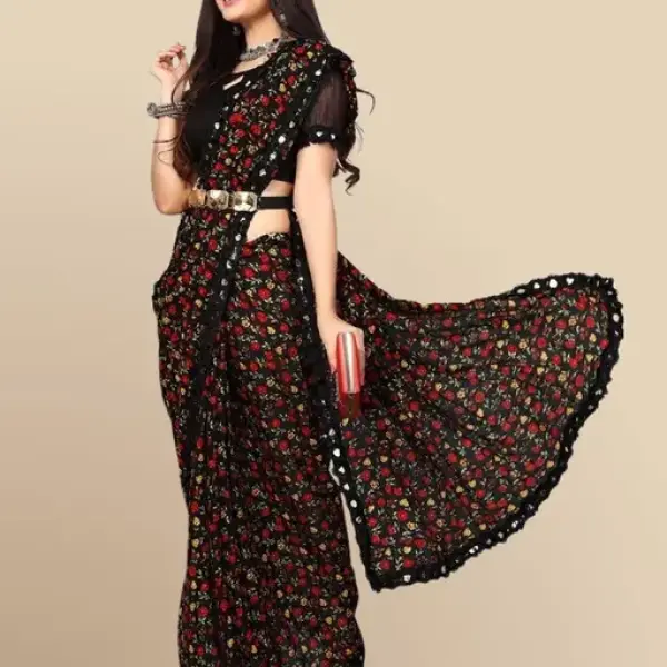 Daliy Wear Chiffon Saree