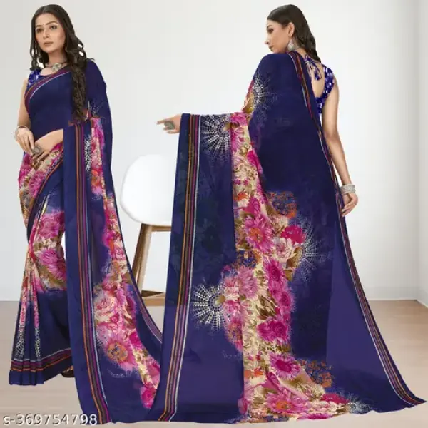  Anand Sarees Printed georgette Saree