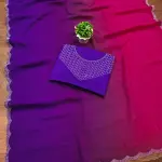   Georgette saree