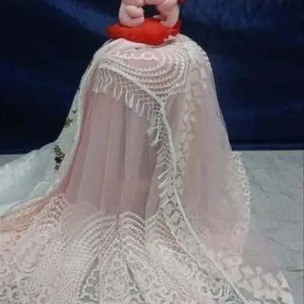 Embroidery Work Net Saree