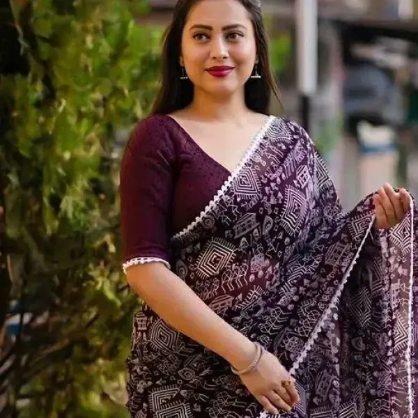 Georgette Saree