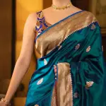  Banarasi Lichi Silk Jecqurd Saree