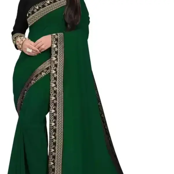  NEW GEORGETTE FENCY SAREE