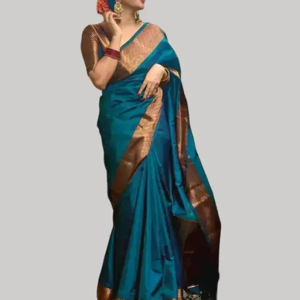 Kanjivaram Soft Pure Silk Banarasi Saree