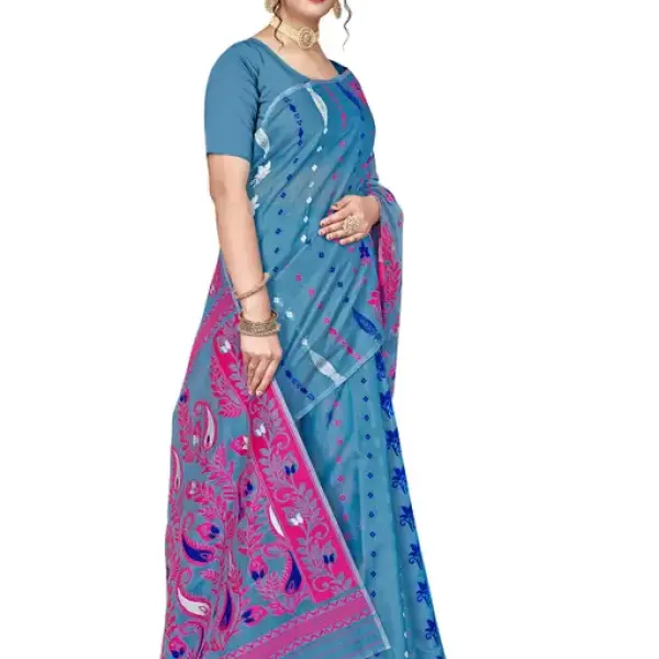Women's Cotton Silk Blend Saree