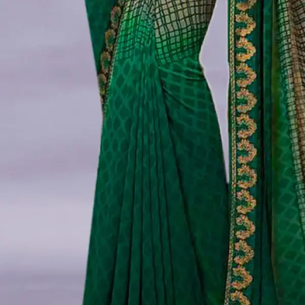 Daily wear Georgette fancy saree